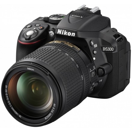Цифр. фотокамера дзеркальна Nikon D5300 + 18-140mm black